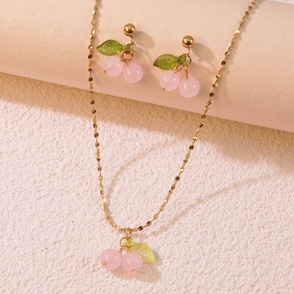 Cherry Jewelry set