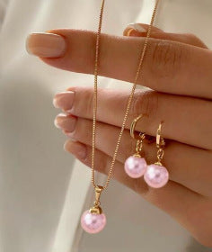 Luxary Pearl jewelry set