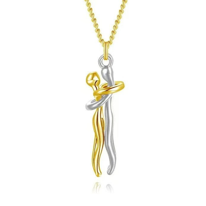 Couples Final Hug Necklace