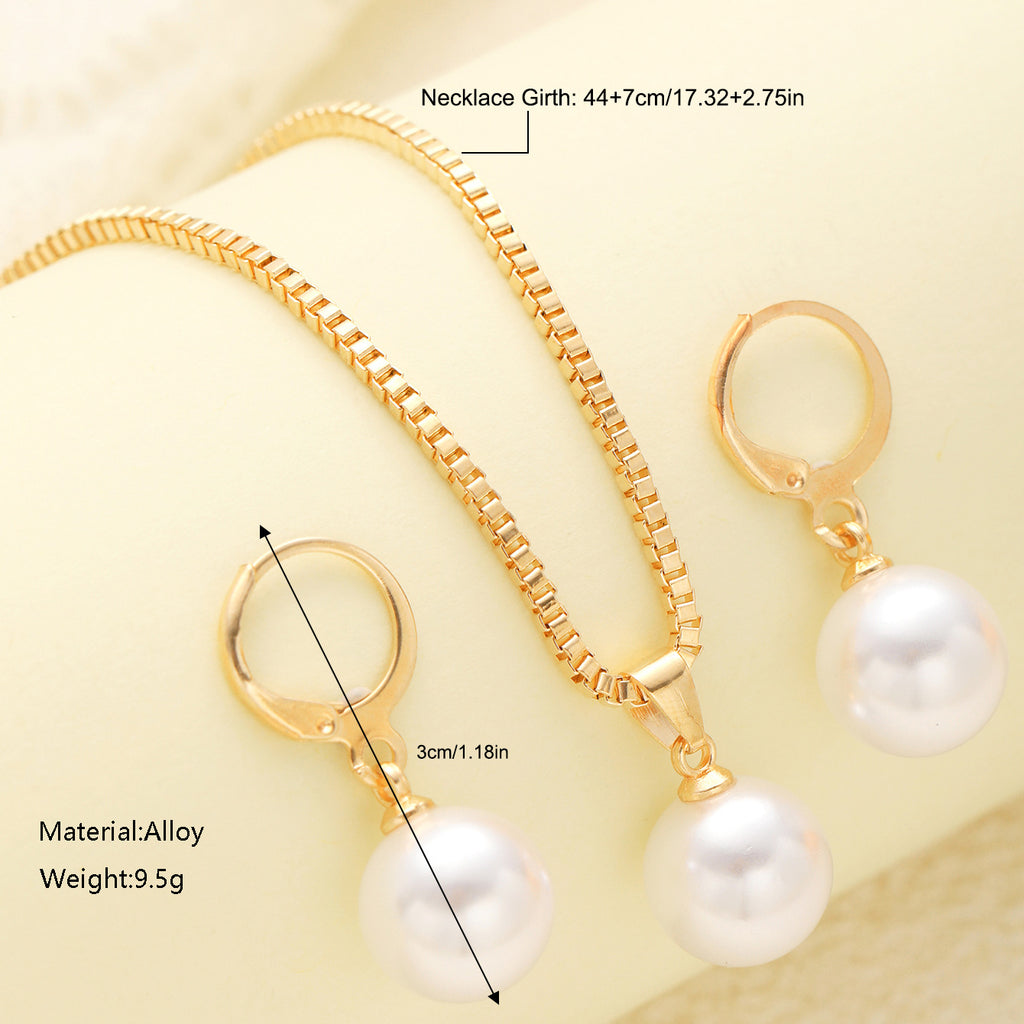 Luxary Pearl jewelry set