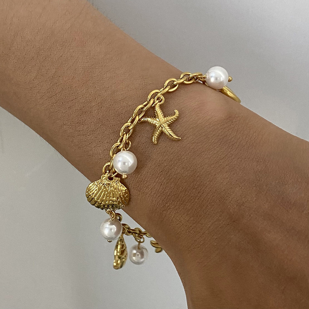 Ocean charm bracelet
