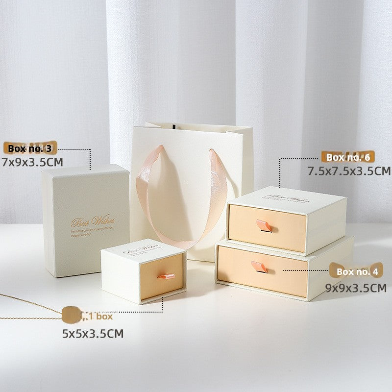 White powder jewelry box