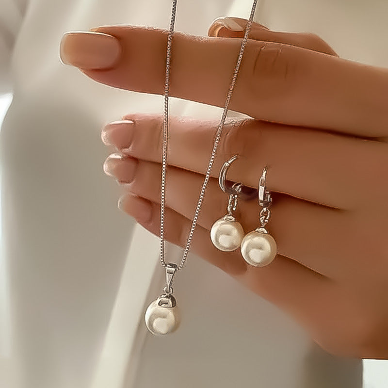 Luxary Pearl jewelry set