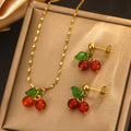 Cherry Jewelry set