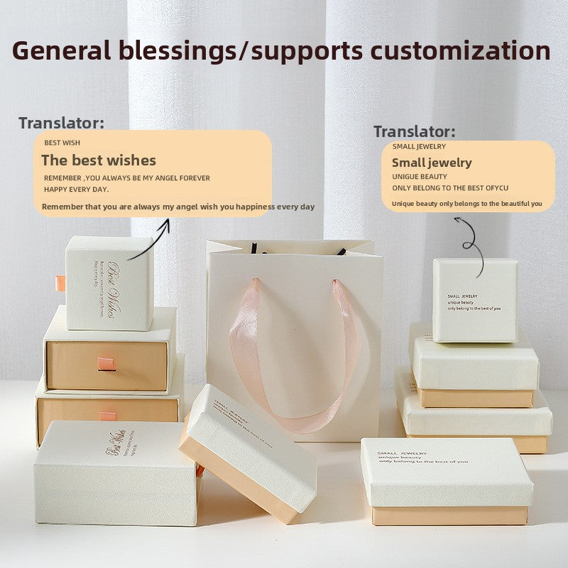 White powder jewelry box